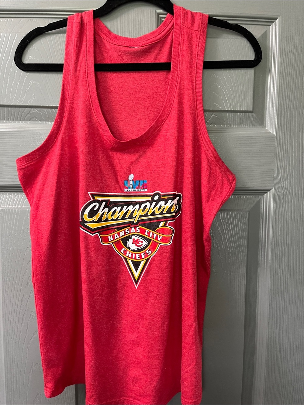 Champion Women's Red Kansas City Chiefs 'Champions' Tank
